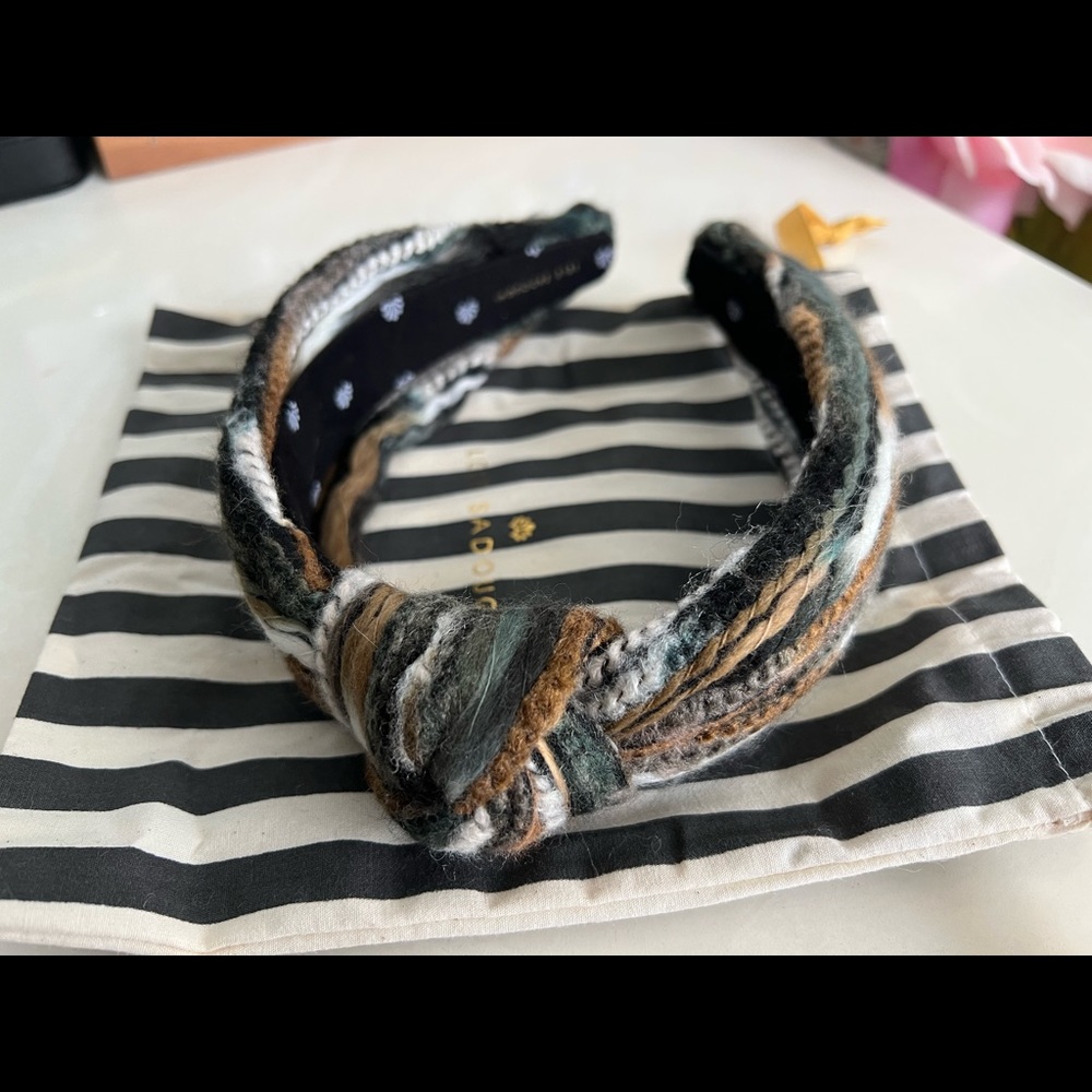 Lele Sadoughi Maple Mixed Yarn Headband